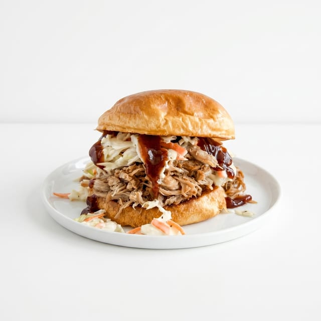 Pulled Pork Sandwich.